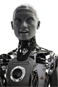 calm humanoid robot